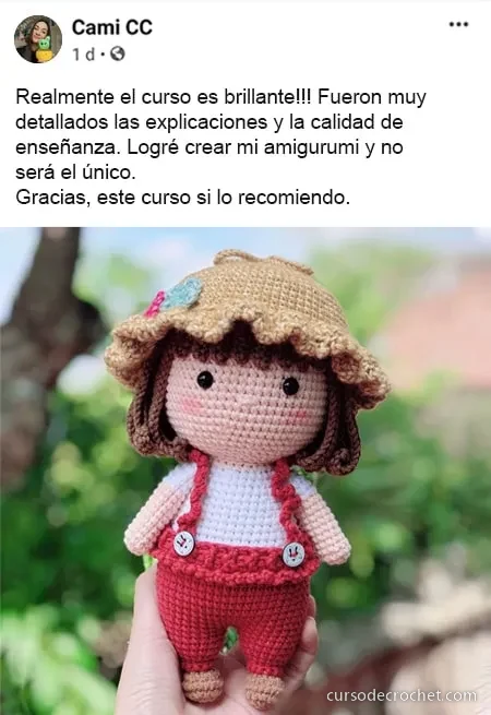 Comentario de una alumna del curso
